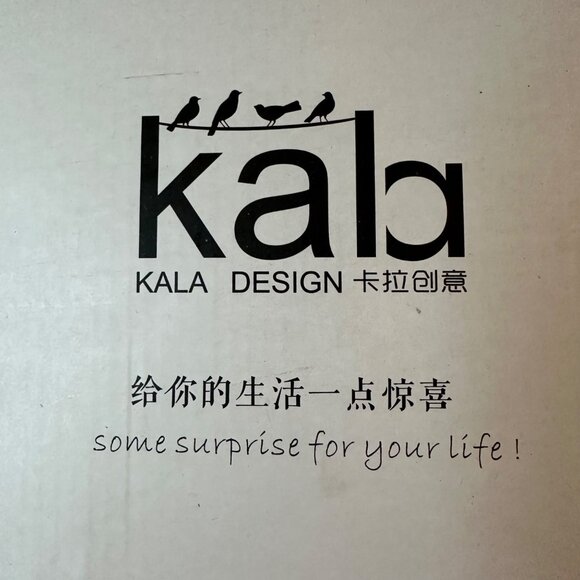 Small metal wall art Tie key scarf towel umbrella leash rack holder 5 hooks - Picture 12 of 13